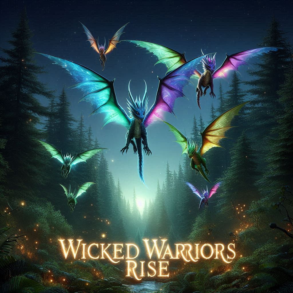 Wicked Warriors Rise Drawing Kit