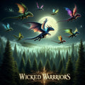 Wicked Warriors Child's Hoodie - Black