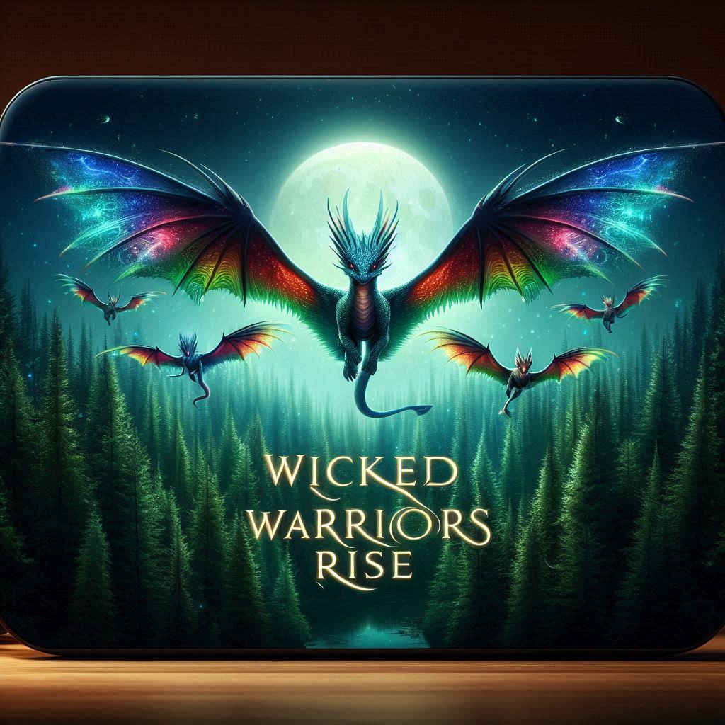 Wicked Warriors Rise Adult Hoodie - Black
