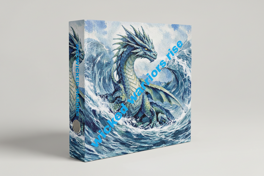 Wicked Warriors Rise 3-Ring Binder