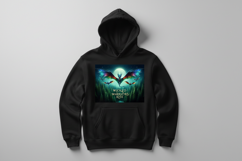 Wicked Warriors Child's Hoodie - Black